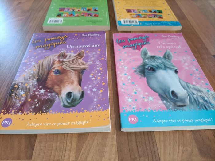 Lot 4 livres les poneys magiques 1,2,3 et 6 - photo numéro 8