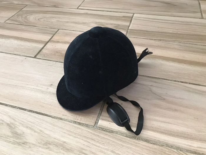 Casque équitation noir