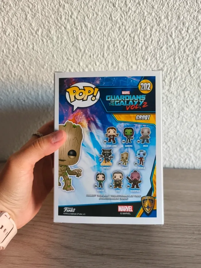 Figurine Funko pop Marvel de groot - photo numéro 3