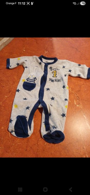 Pyjama bébé taille naissance 