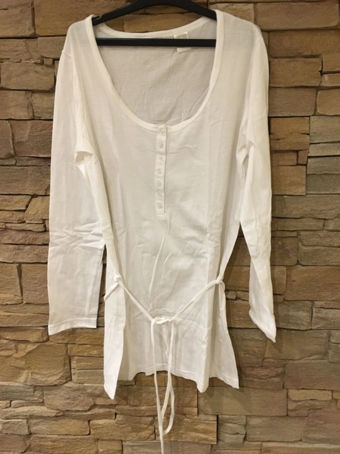 Tunique blanche 38-40 La redoute