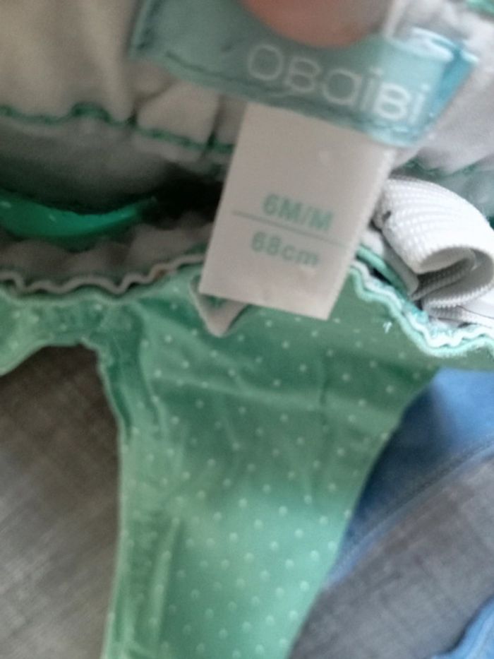 Lot de 3 pantalons : 1 jean 1 jegging et 1 toile épaisse - photo numéro 7