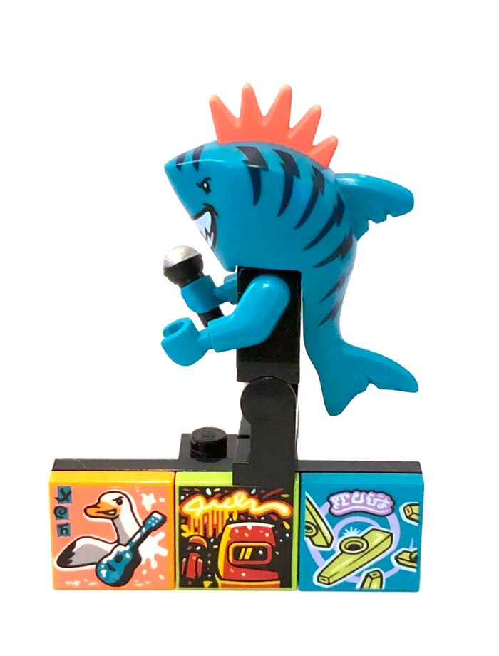 LEGO Vidiyo Série 1 - Shark Singer (vid002) - photo numéro 2