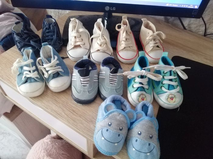 lot chaussures bébé garçon - photo numéro 1