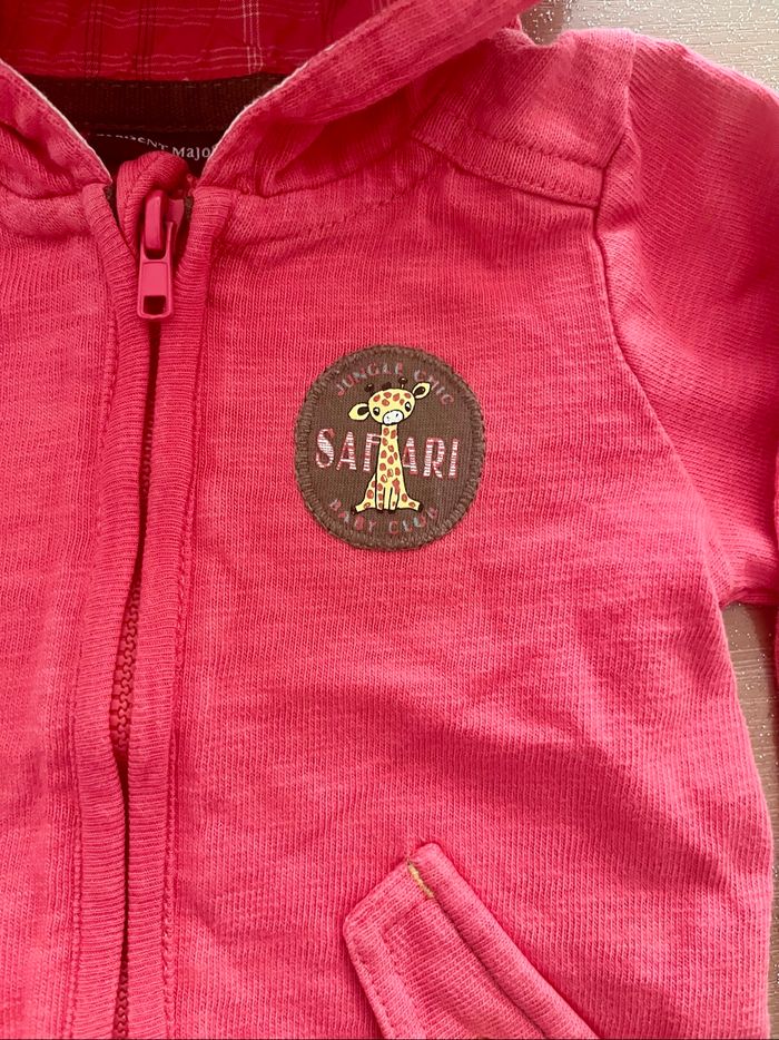 Gilet à capuche zippé sergent Major - photo numéro 2