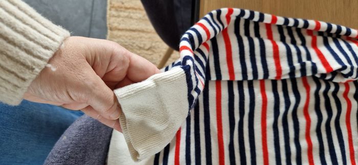 Pull marinière Naf Naf M - photo numéro 3