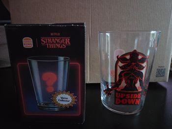 Verre Stranger Things Upside Down BK