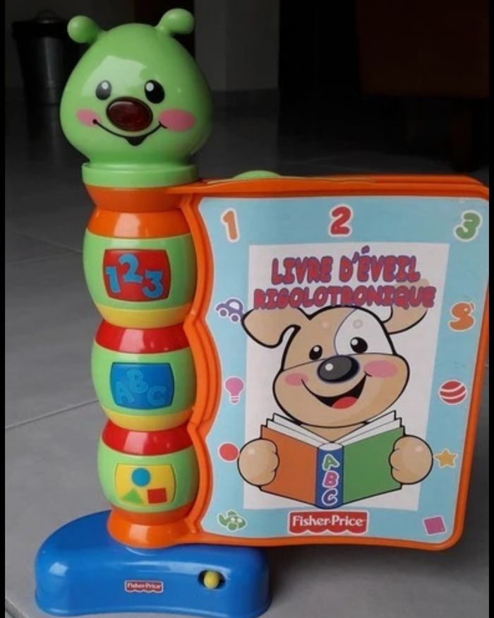 livre interactif comptines de fisher price