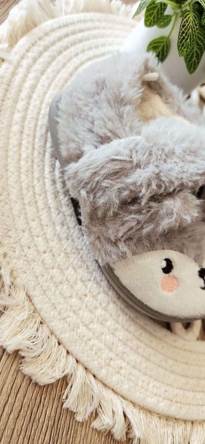 Chaussons Enfant P.21/22 Gémo Gris blanc - photo numéro 2