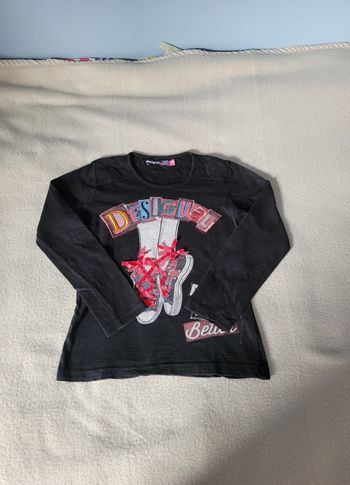 T-shirt manches longues Desigual 8 ans