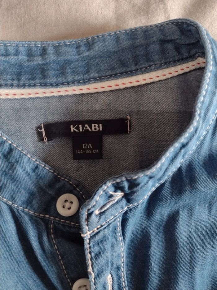 Chemise jean Kiabi 12 ans - photo numéro 2