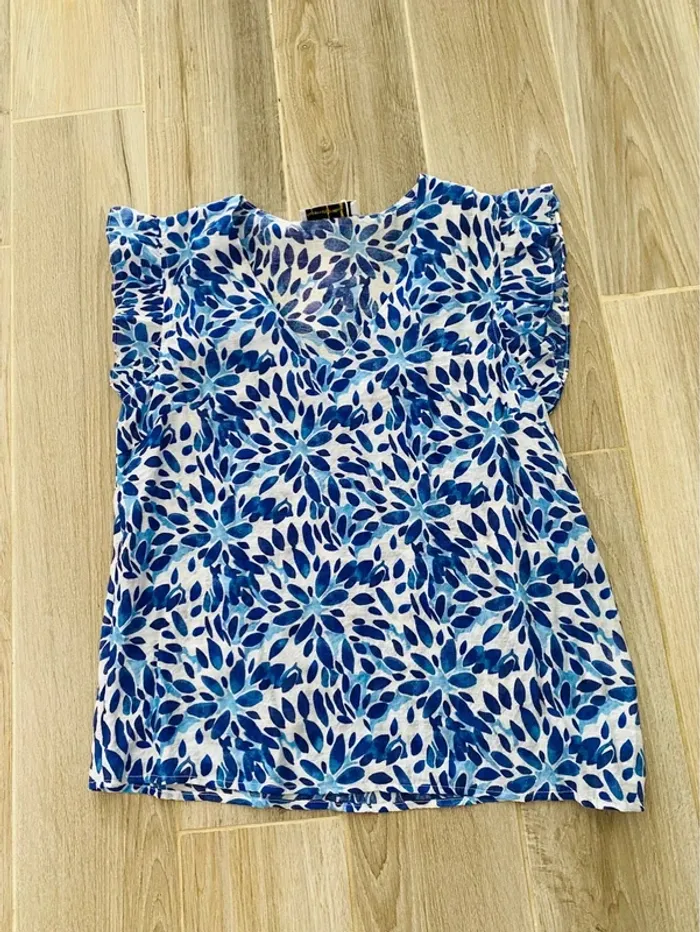 Blouse femme bleu T38/40 neuf