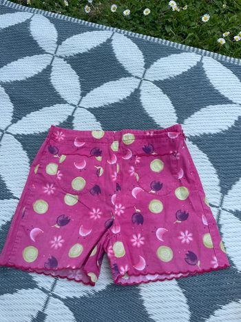 Short à fruits
