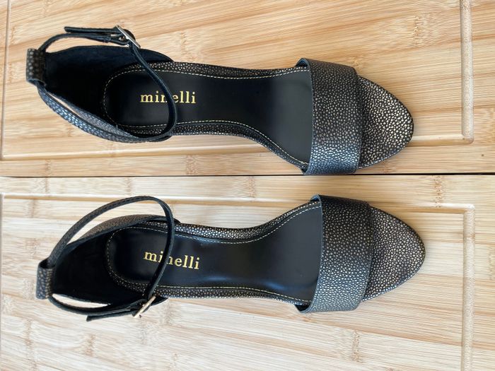 Sandales à talon Minelli - Taille 37 - photo numéro 2