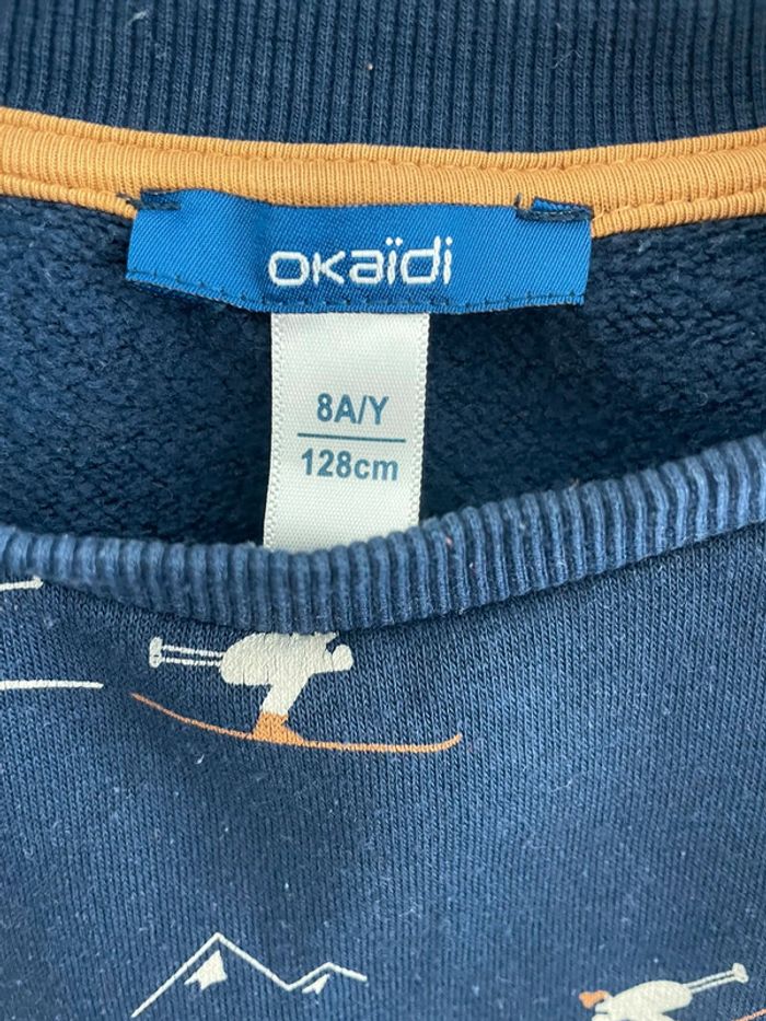 Sweat ski okaïdi 8 ans - photo numéro 3