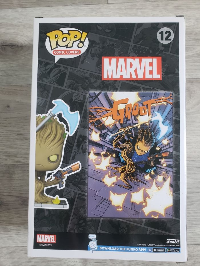 Funko pop Marvel comic groot 12 - photo numéro 3