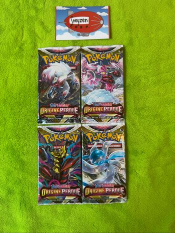 Artset 4 Boosters EB11 Origine Perdue Neuf et Scellé Pokémon