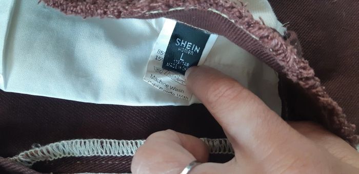 Pantalon empiècement femme taille L - photo numéro 10
