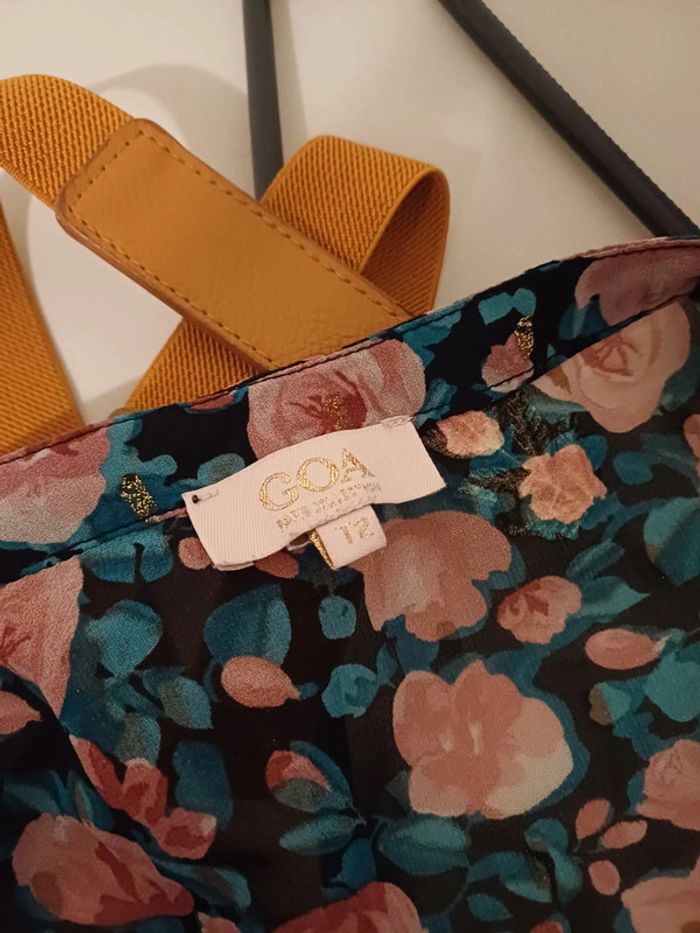 Chemise transparente fleurie Goa taille M 38 - photo numéro 12