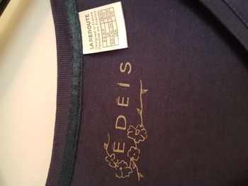 Tee-shirt bleu - 38/ 40 - Edéis