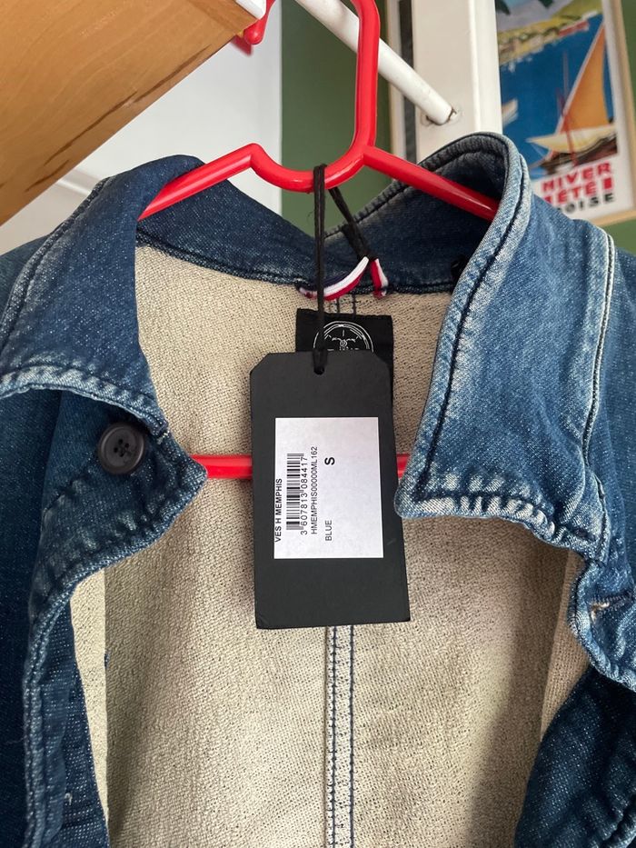 Veste jean S neuve - photo numéro 2