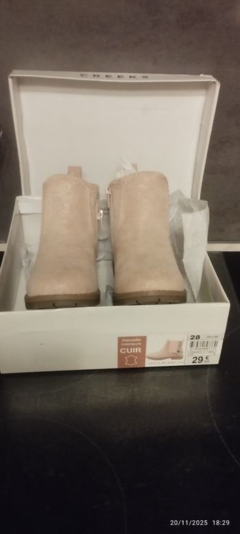 Bottines fille creeks