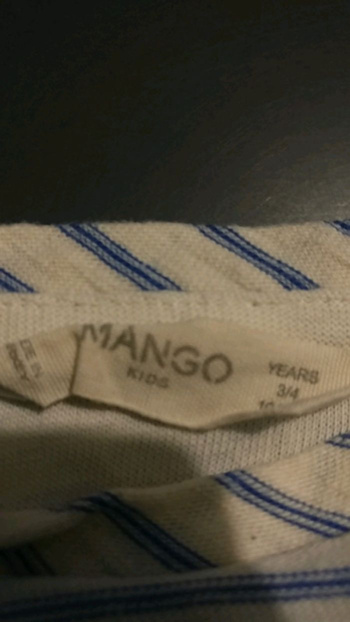 T shirt mango 3/4 ans - photo numéro 2