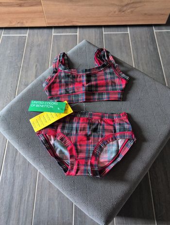 Ensemble sous vêtements United colors of benetton 7/8 ans