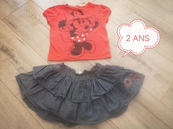 Ensemble Minnie taille 2 ans