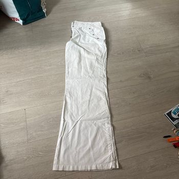 Pantalon femme blanc Jennyfer