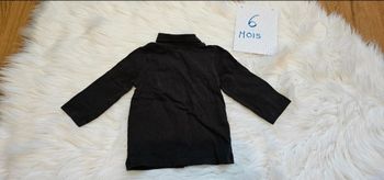 T-shirt col roulé Kiabi