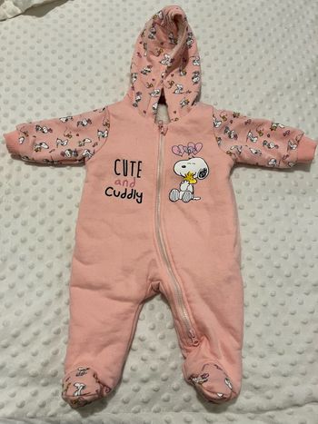 Grenouillère en coton snoopy