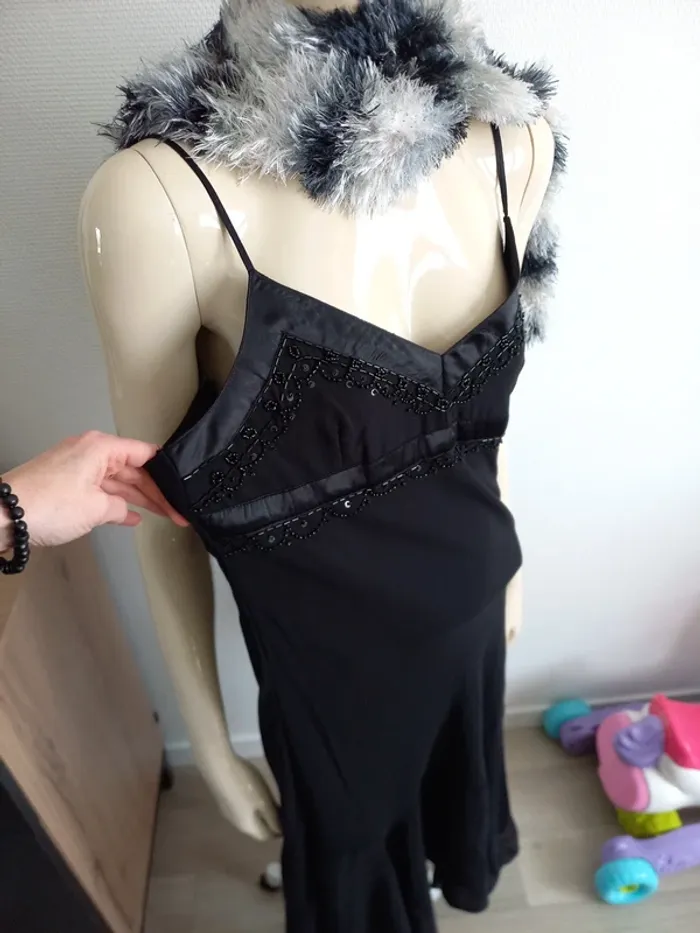 Robe longue noir T40 - photo numéro 3