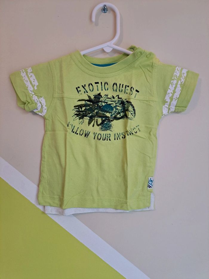 Lot de 11 t-shirts manches courtes 6 mois - photo numéro 3