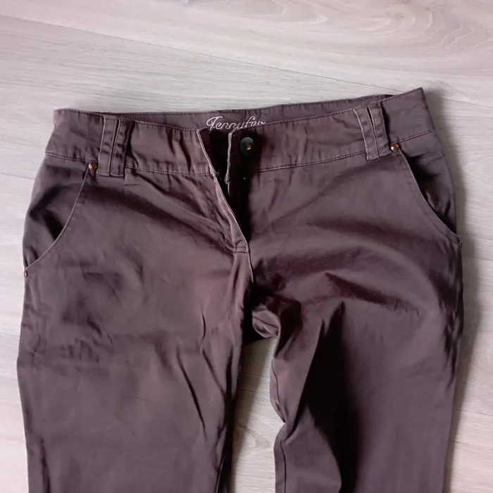 Pantalon marron Jennyfer T38 - photo numéro 3