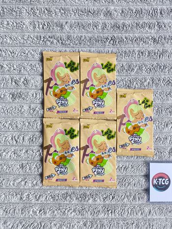 5 boosters My Little Pony Kayou – cartes à collectionner