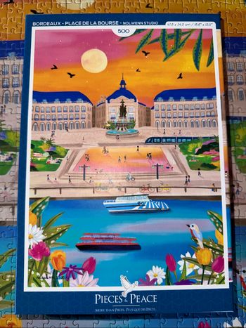 Puzzle Bordeaux Place de la Bourse