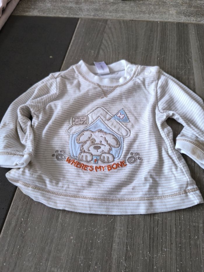 Tee shirt manches longues 6 mois - photo numéro 3