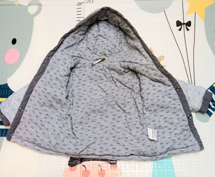 Veste en molleton à capuche 6-9M - photo numéro 2