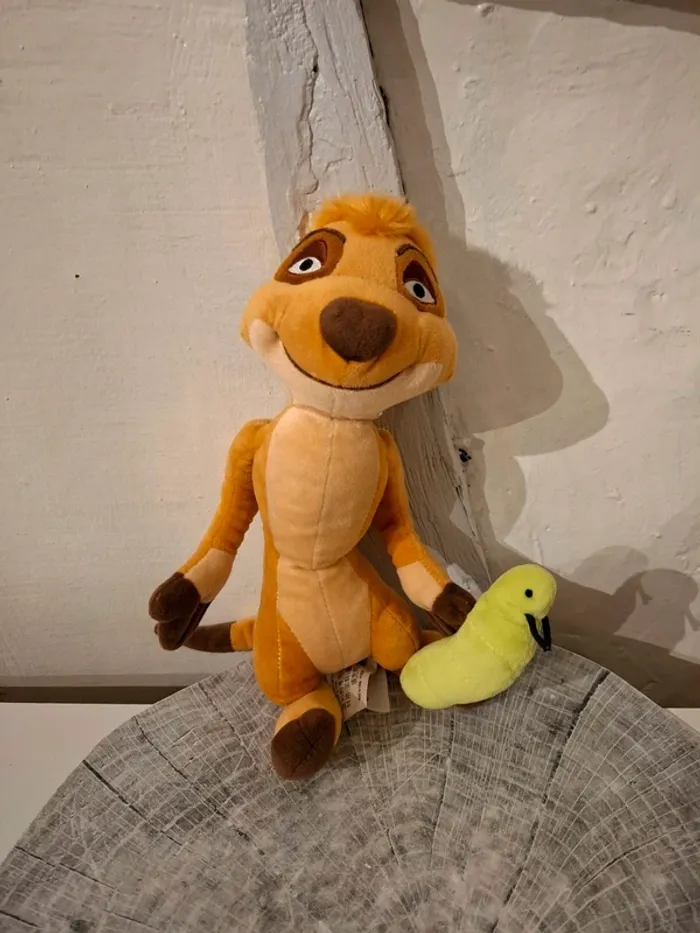 Peluche Timon Le Roi Lion - 28 cm - photo numéro 1