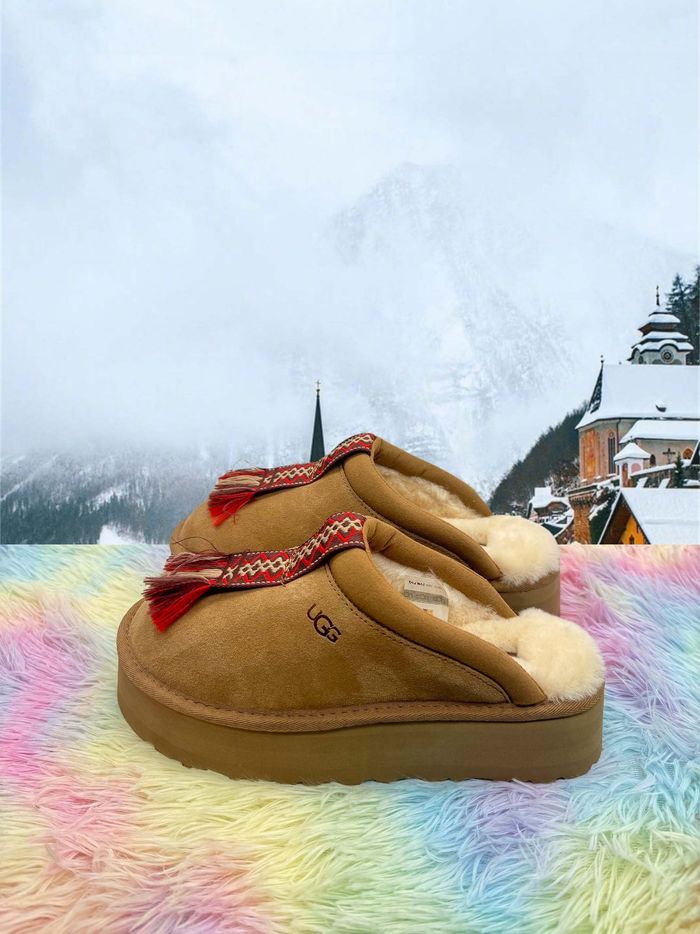 Pantoufles d'hiver UGG Tazzle, couleur châtaigne, pointure 37 - photo numéro 4