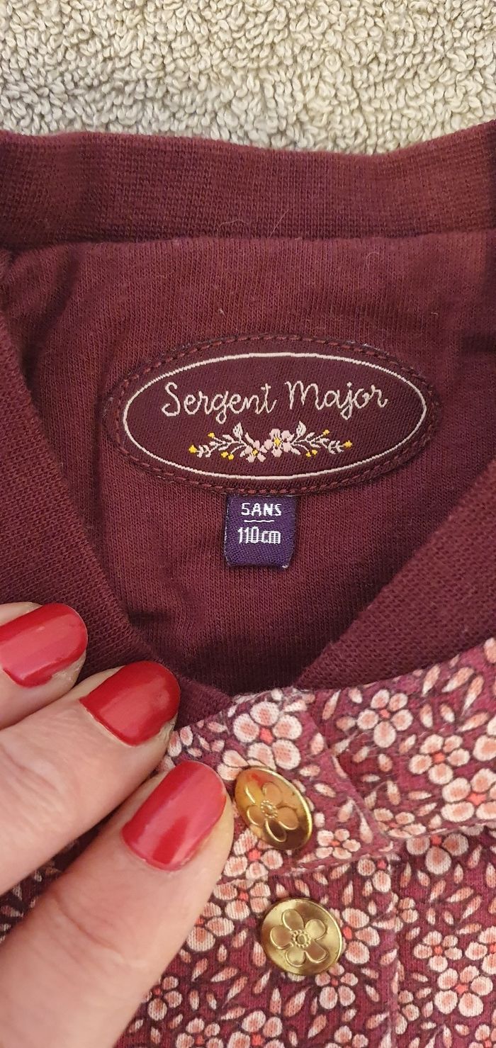 Ensemble jean et gilet fille Sergent Major 5 ans - photo numéro 4