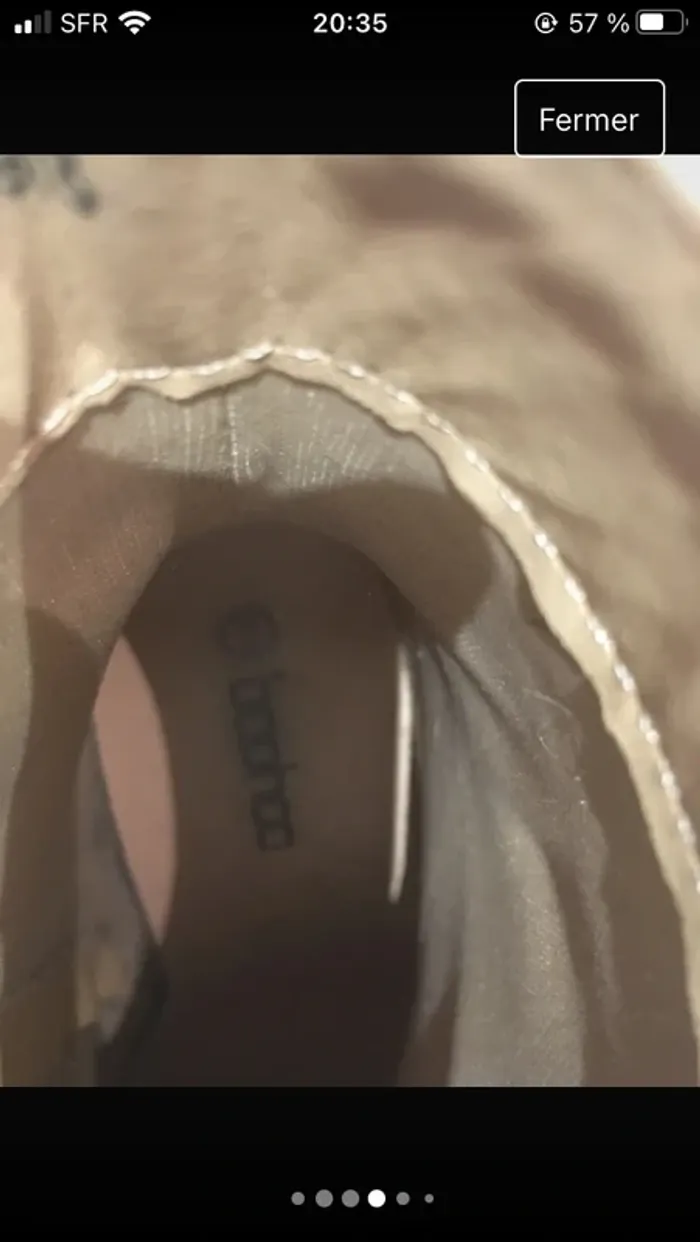Magnifique paire de bottines de la boutique Boohoo en 39 - photo numéro 4