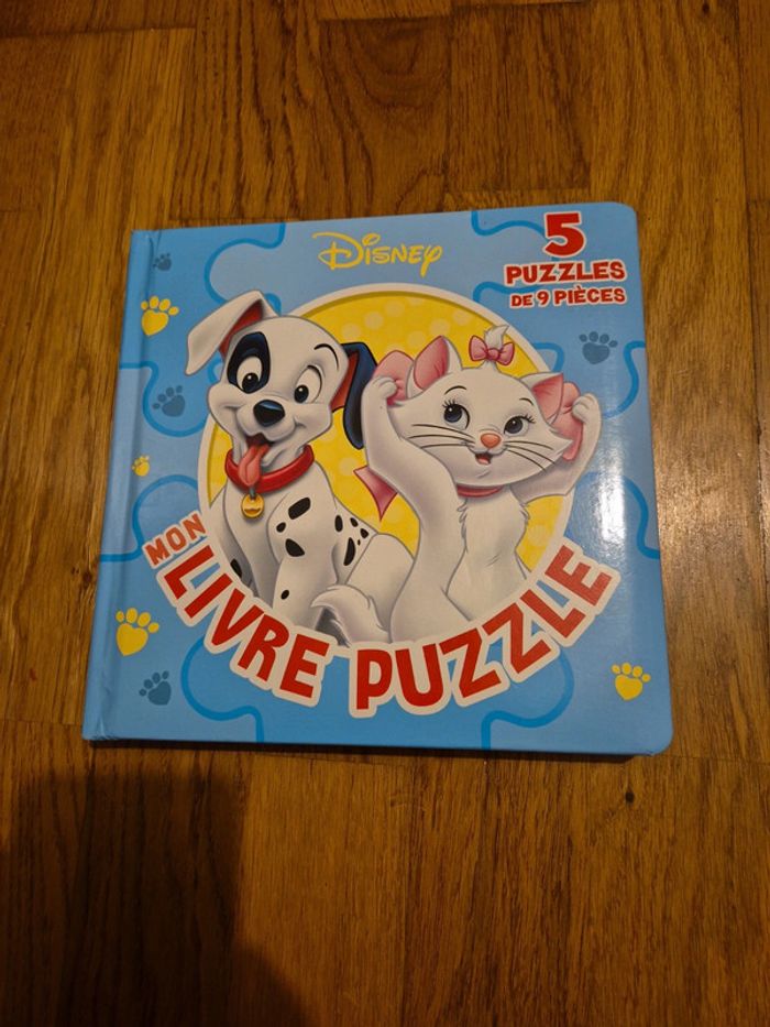 Livre puzzles disney