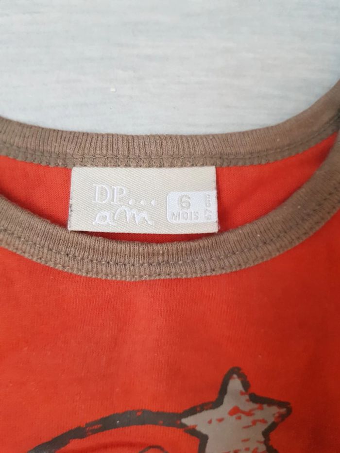 Lot de tshirt épais chaud garçon 6mois - photo numéro 6