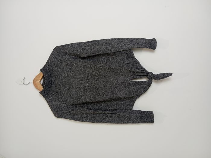 Pull gris noeud Molly Bracken T.S