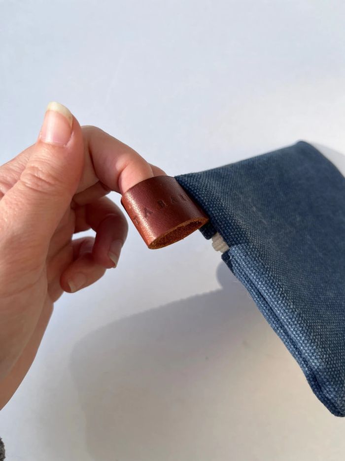 Lot de 2 : porte-monnaie et porte-clés style marin - photo numéro 5