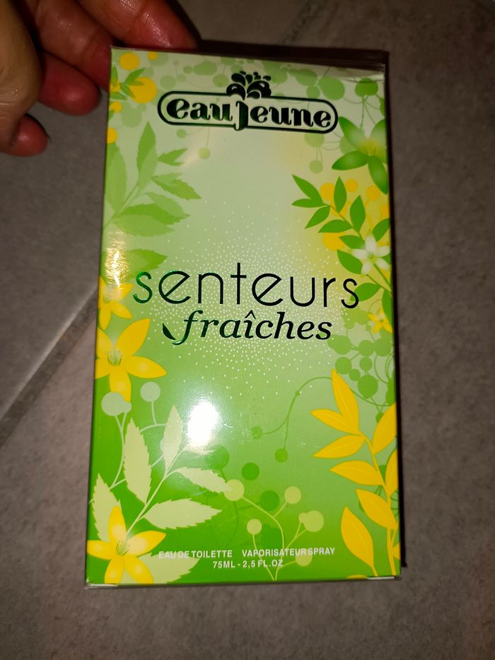 Eau jeune Senteurs fraîches,eau de toilette 75ml