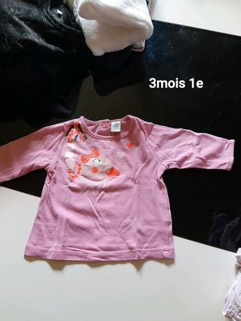 T-shirt Manche longue 3mois