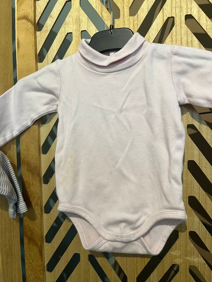 Lot bodies fille 74cm - photo numéro 5